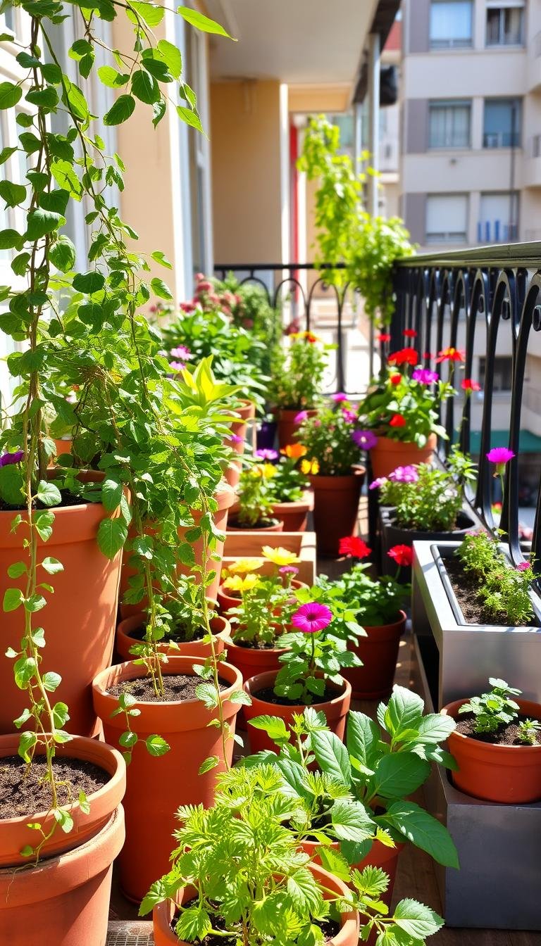 Balcony Gardening Basics: Choosing Containers, Soil, and Plants