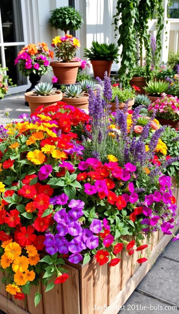 Colorful Container Gardening Flowers to Brighten Any Space