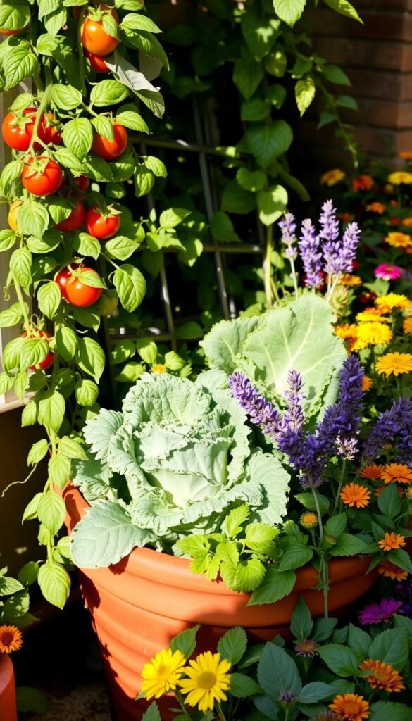 Companion Planting in Containers: Boost Growth and Flavor