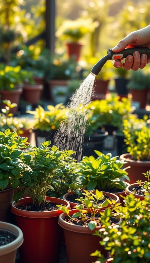 Smart Watering Techniques for Successful Container Gardens