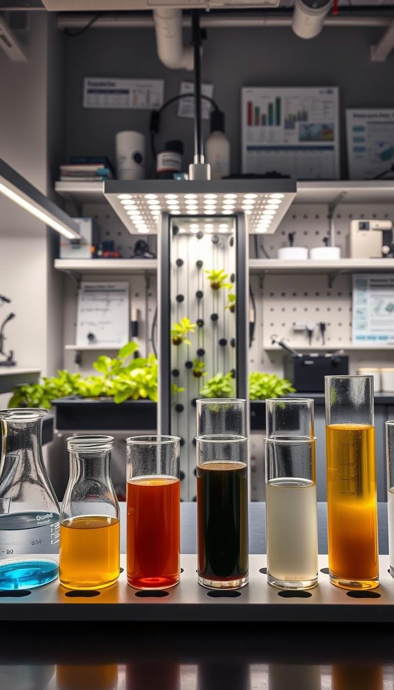 Comparing Nutrient Solutions for Hydroponic Growth