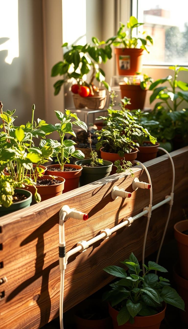DIY Drip Irrigation Systems for Urban & Balcony Gardens