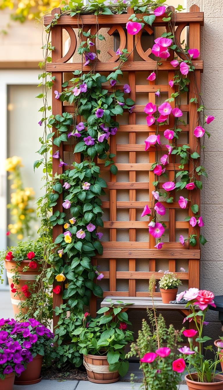 DIY Trellises: Going Vertical in Small Spaces