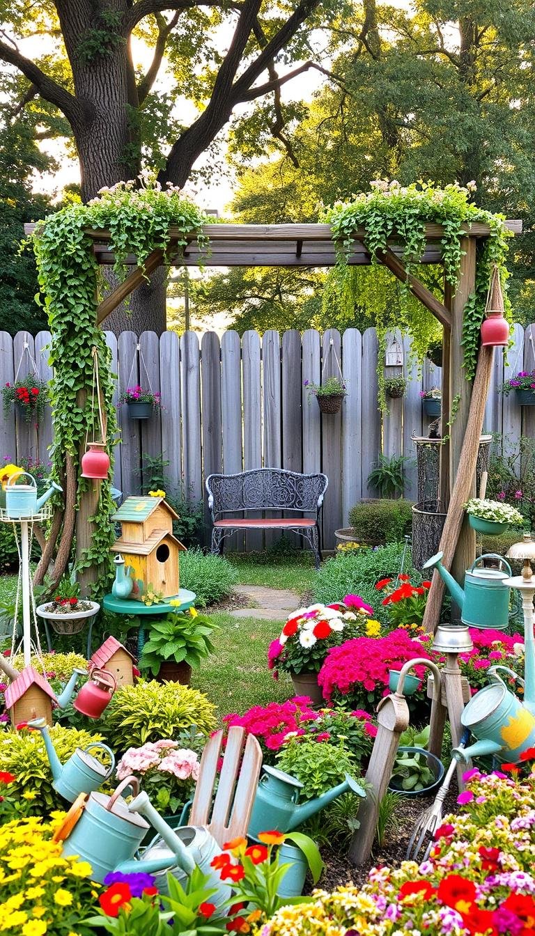 Flea Market Gardening: Turning Yard Sale Finds into Garden Treasures