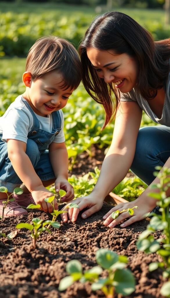 Gardening with Kids: Simple Ways to Teach Patience & Responsibility