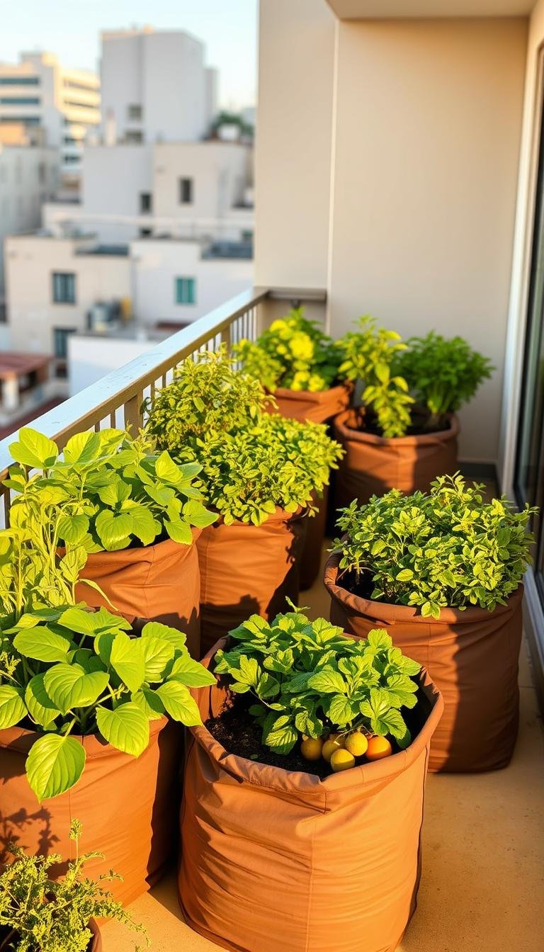 Grow Bags for Urban Gardening: Boosting Yields on Tiny Balconies