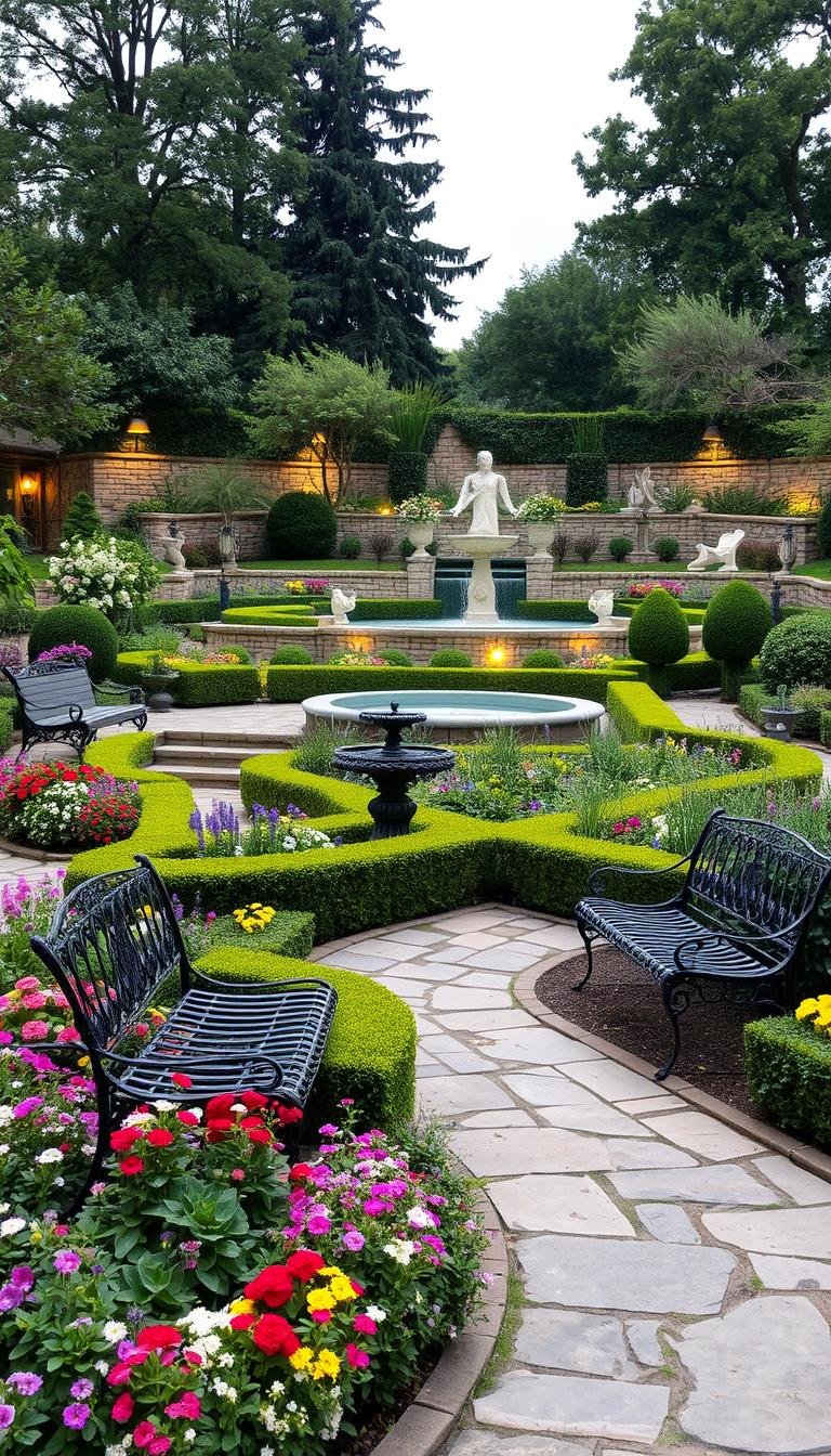 Mixing Vintage & Modern Elements for a Timeless Garden Look