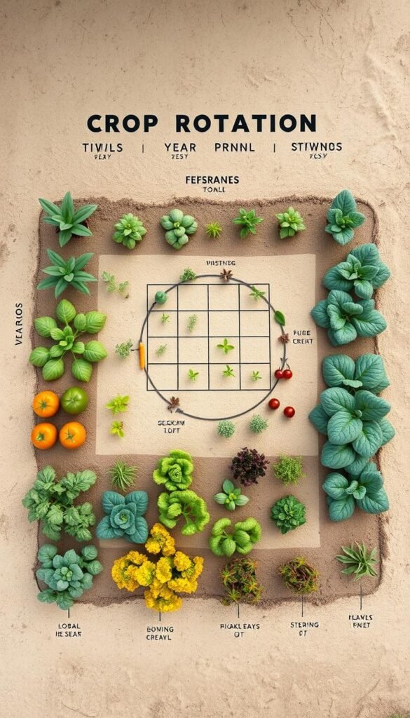 Rotating Crops in a Small Space: Tips for Year-Round Harvests
