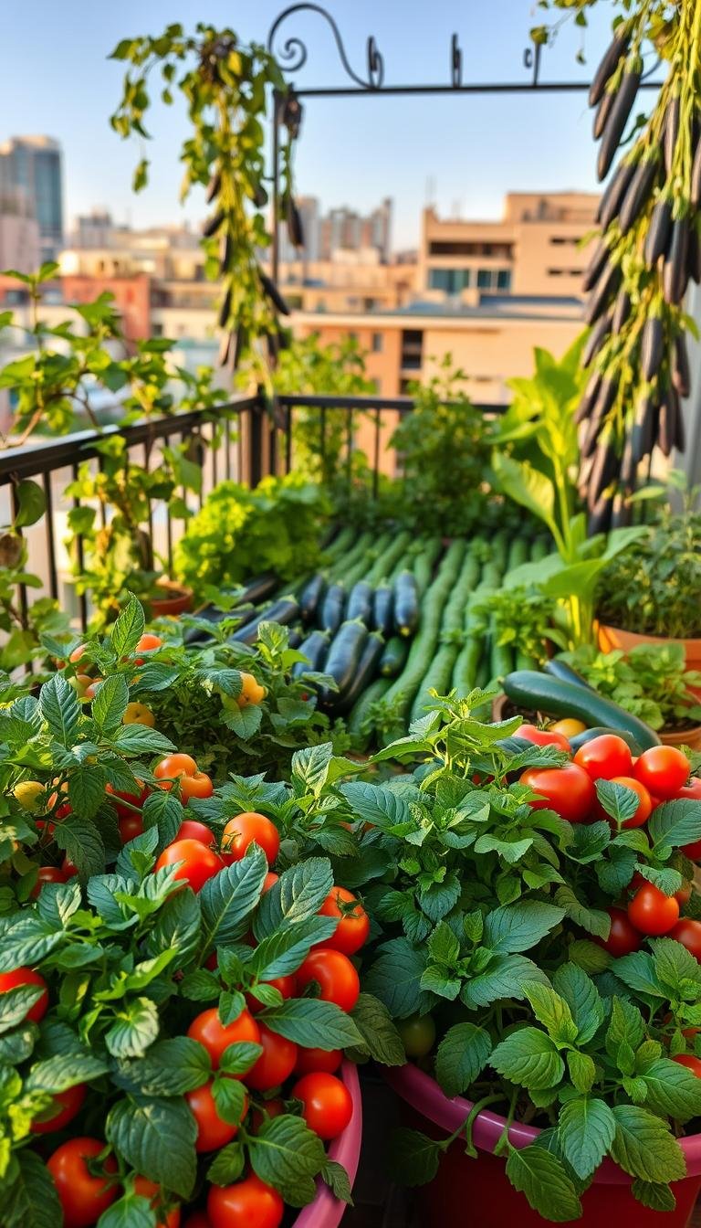 Top 10 Vegetables for Small Space & Balcony Gardens