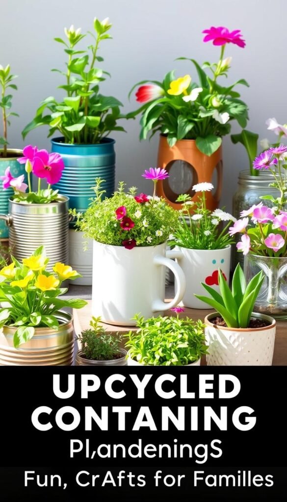 Upcycled Container Gardening: Fun Crafts for Families