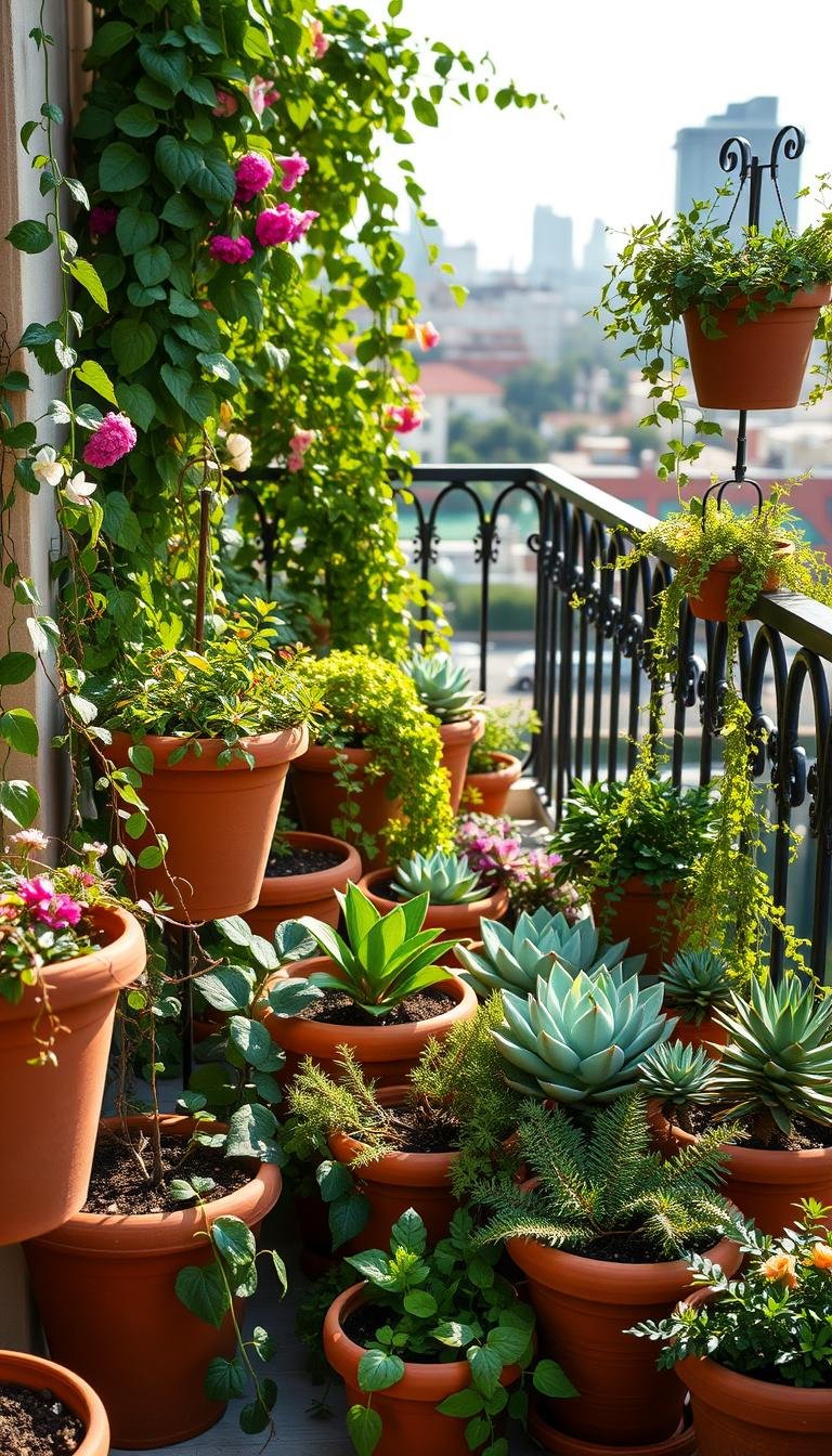 Balcony Transformation: Simple Container Gardening Ideas for Apartments