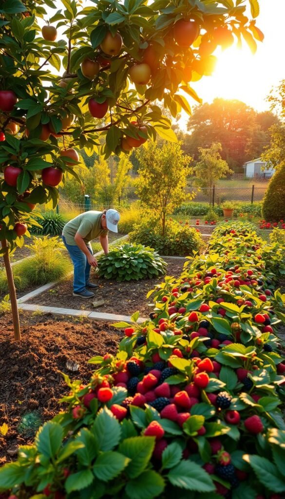 Caring for a Home Fruit Garden Through All Four Seasons