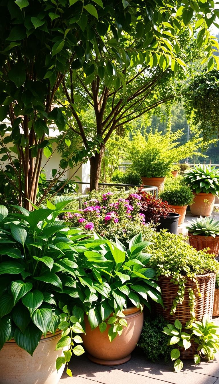 Container Gardening for Shade: Best Plants for Low-Light Spots