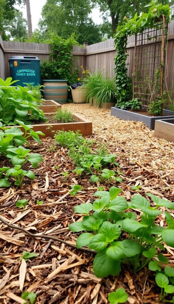 Eco-Friendly Mulching Methods for Small Space Plots