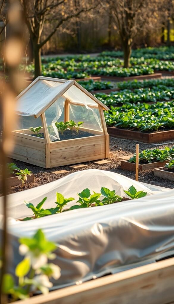 Extending the Season in No-Dig Gardens: Row Covers and Cold Frames