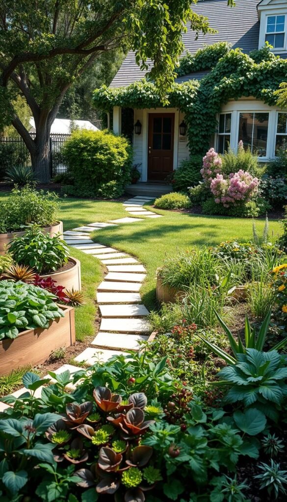 Front Yard Vegetable Garden Ideas: Blend Edibles into Your Curb Appeal