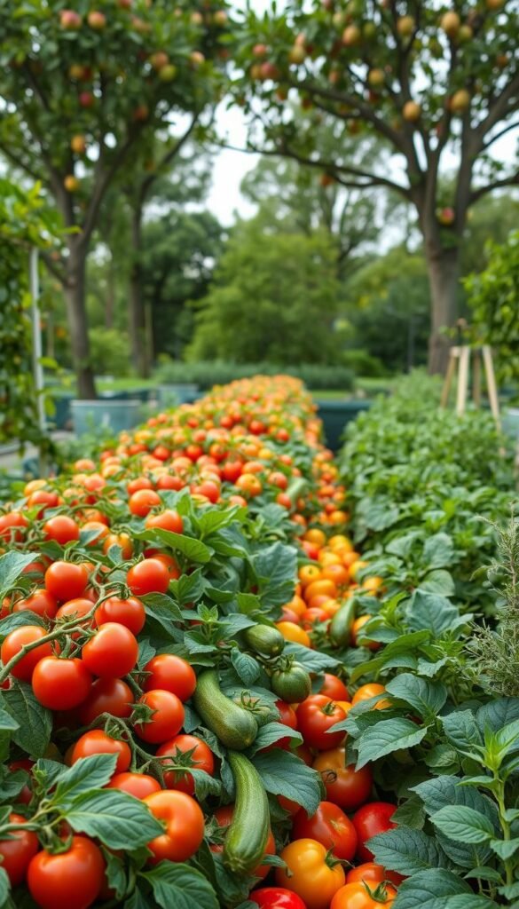 Fruit and Vegetable Garden: Combining Sweet and Savory in One Space
