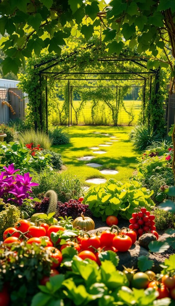 How to Combine Fruit and Vegetable Gardens in One Cohesive Design