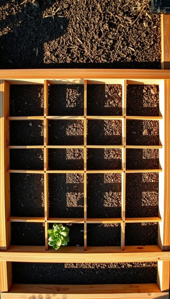 How to Make a Simple Grid for Your Square Foot Garden