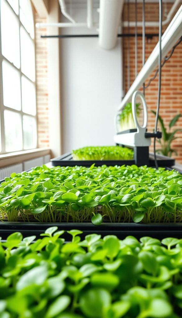 Indoor Microgreens: Quick Harvesting with Hydroponic Methods