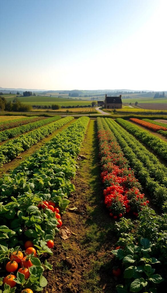 Large Vegetable Garden Layout: Organizing Rows and Beds for High Yields