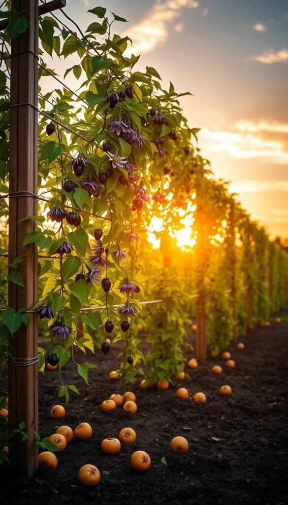 Passion Fruit Garden Success: Trellis Ideas and Growing Techniques