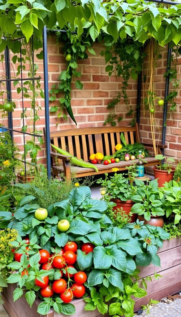 Patio Vegetable Garden Inspiration: Creating a Productive Outdoor Space