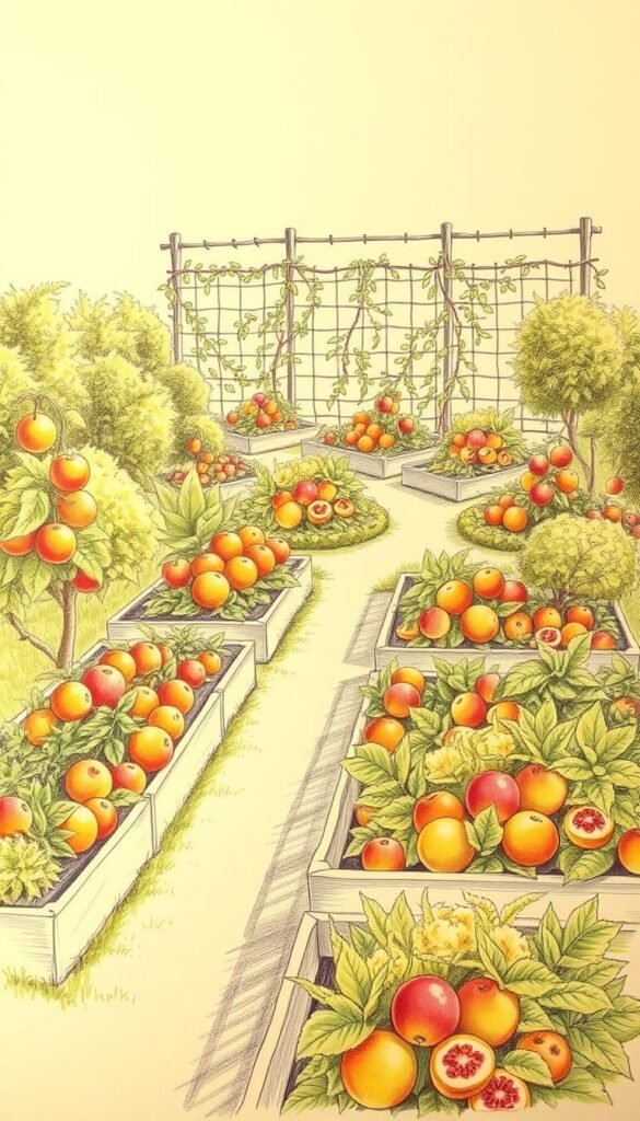 Planning a Fruit Garden Layout: From Sketch to Planting in 5 Easy Steps