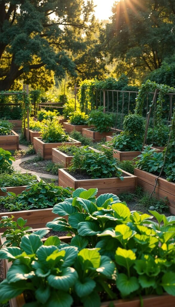 Raised Vegetable Garden Design Layout: Combining Aesthetic and Function