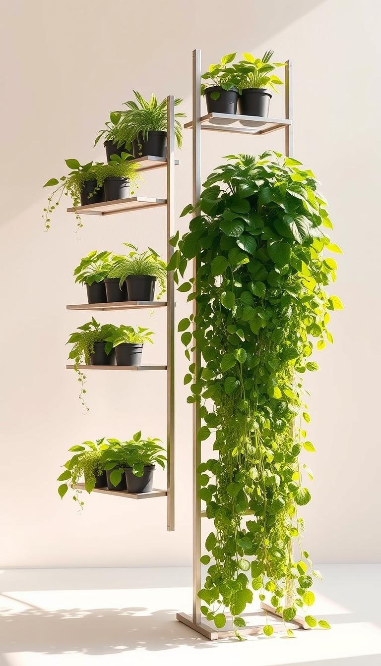 Space-Saving Solutions: Vertical Container Gardening Racks