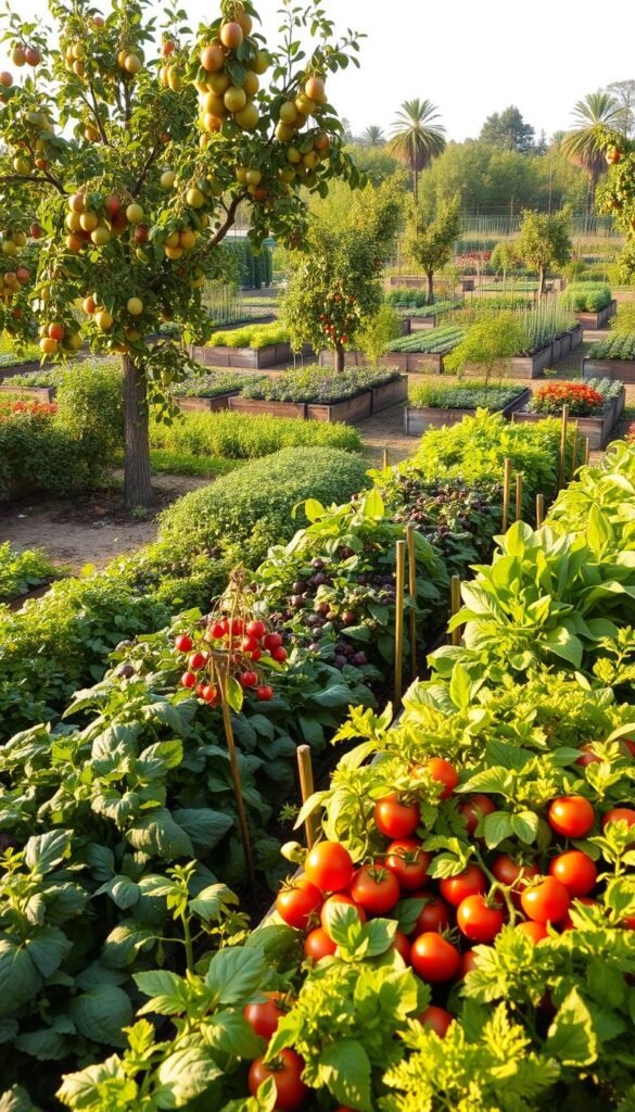 Turning a Vegetable and Fruit Garden into a Year-Round Harvest Zone