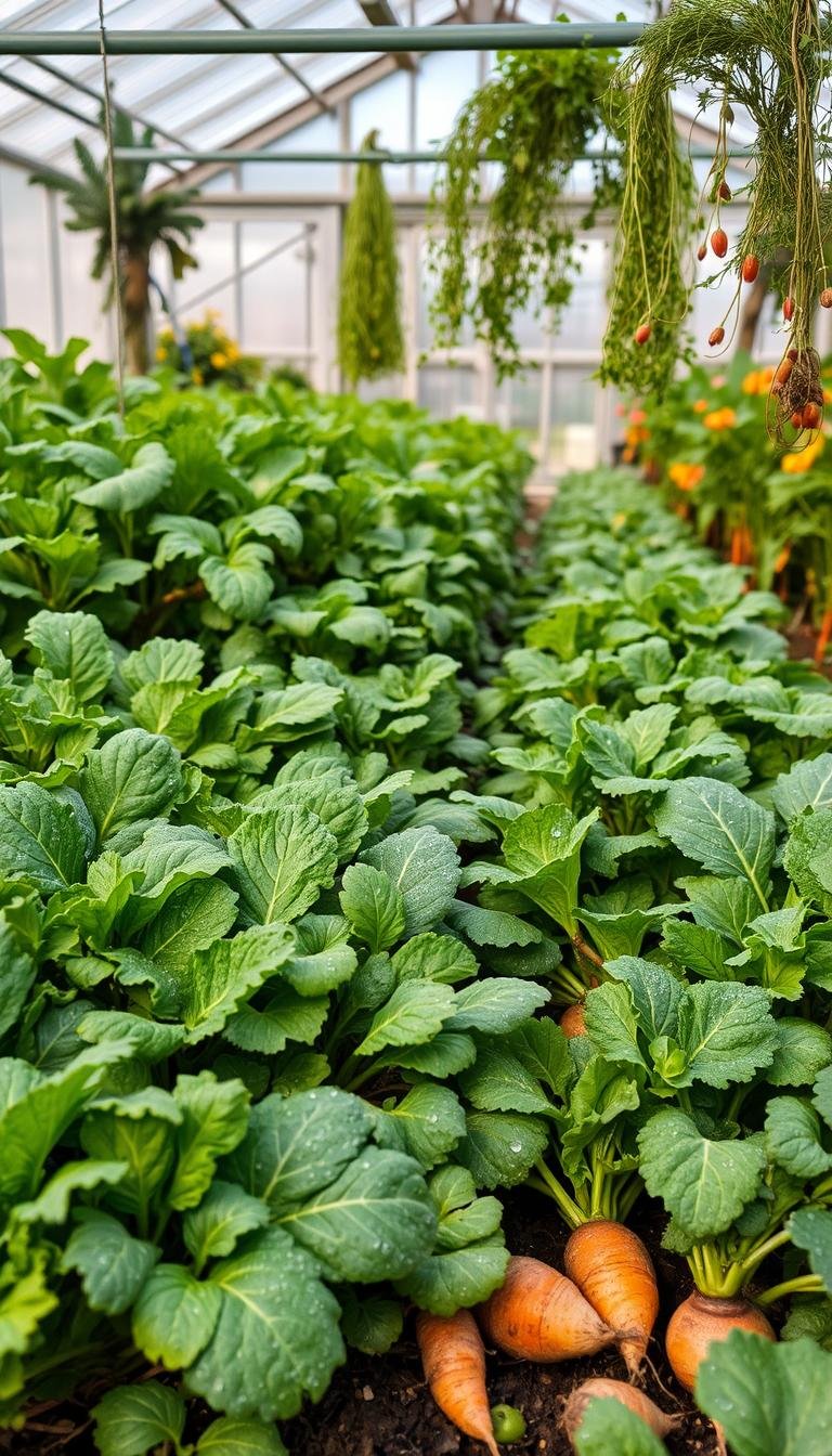 Winter Greenhouse Gardening: Best Crops for Chilly Temperatures