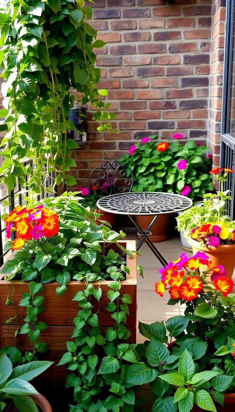 View of 10 Balcony Garden Ideas for Maximizing Small Spaces