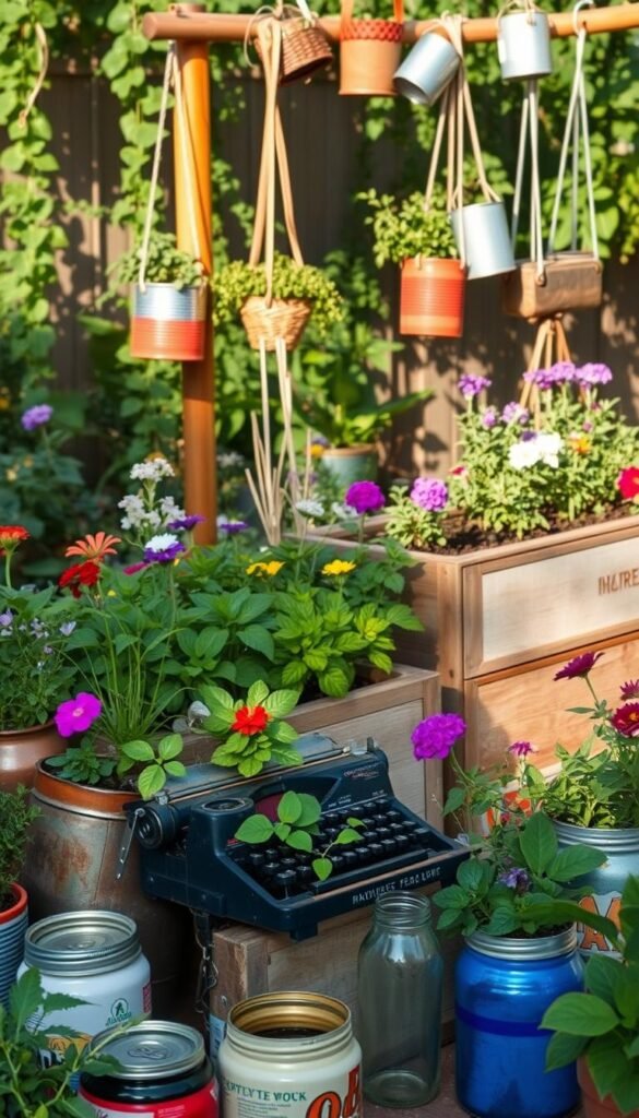 Creative Gardening Hacks: Turning Junk into Charming Planters