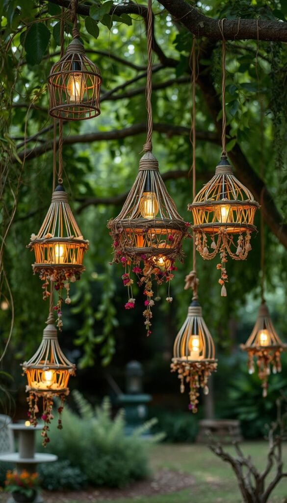 DIY Garden Chandeliers: Add a Touch of Magic to Your Outdoor Space