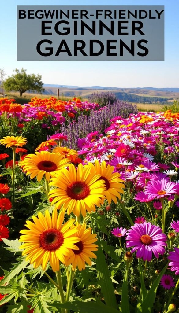 Easy Flowers for Beginner Gardening: Hardy Blooms You Can’t Kill
