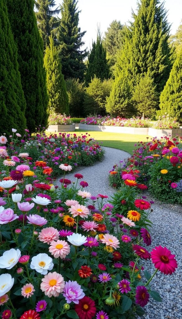 Flower Garden Layout Ideas: Arranging Beds and Borders for Visual Impact