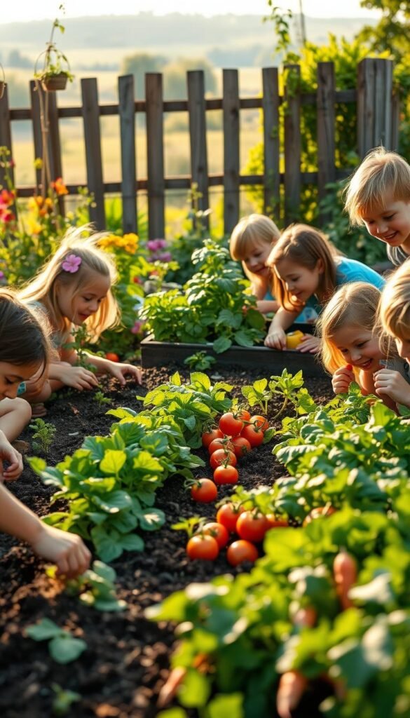 Gardening Activities for Kids That Encourage Healthy Eating