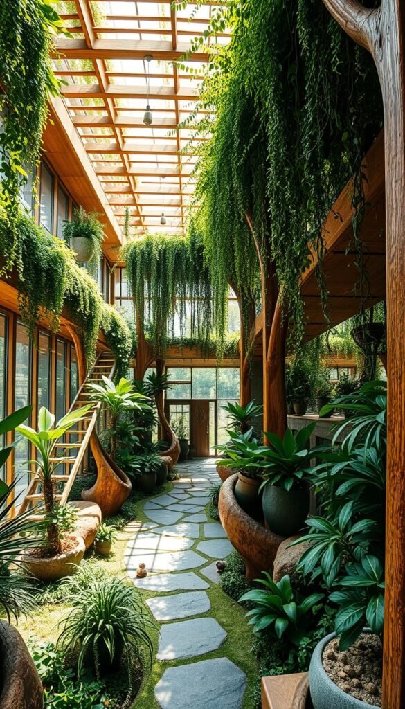 Indoor Garden Architecture: Integrating Plant Life into Structural Design