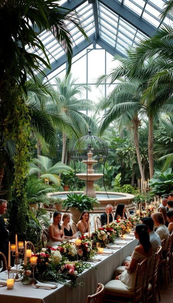 Indoor Garden Wedding Reception: Bringing Nature to Your Big Day