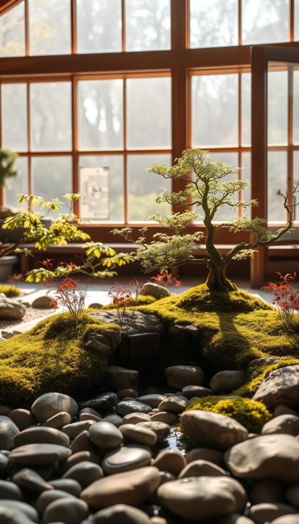 Indoor Japanese Garden: Merging Zen Principles with Modern Interiors