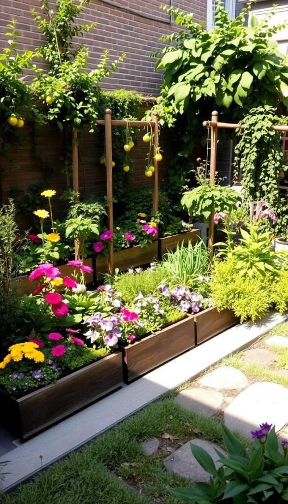 Innovative Small Garden Ideas for Compact Urban Yards