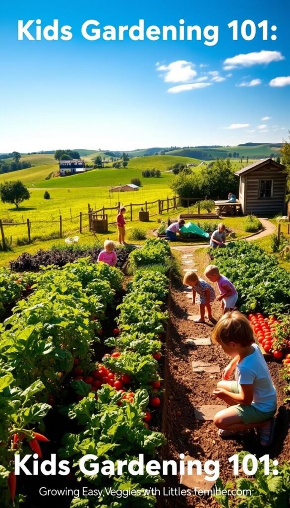 Kids Gardening 101: Growing Easy Veggies with Little Helpers