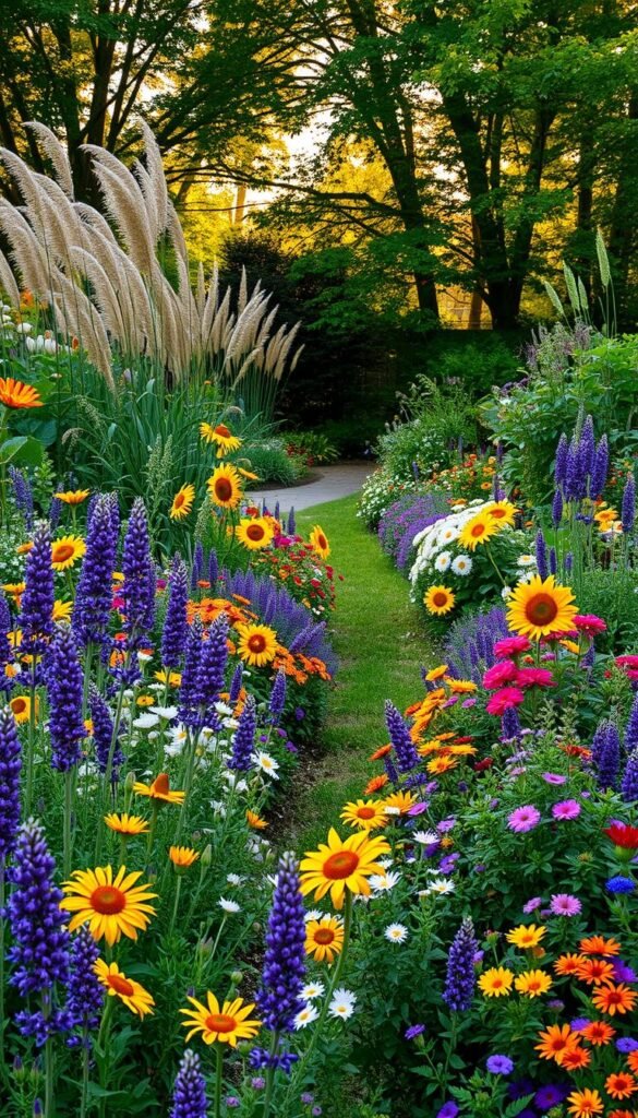Perennial Garden Ideas for Continuous Blooms All Year