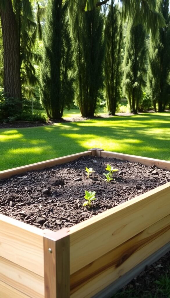 Simple DIY Raised Bed for a First-Time Gardener