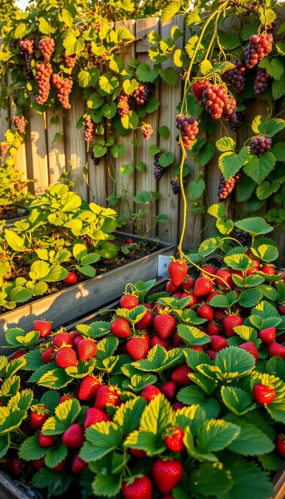 Small Fruit Garden Inspiration: Clever Ways to Grow Strawberries, Grapes, and More