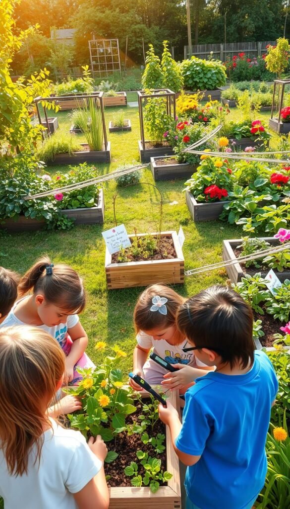Teaching Math & Science with Kids’ Gardening Projects