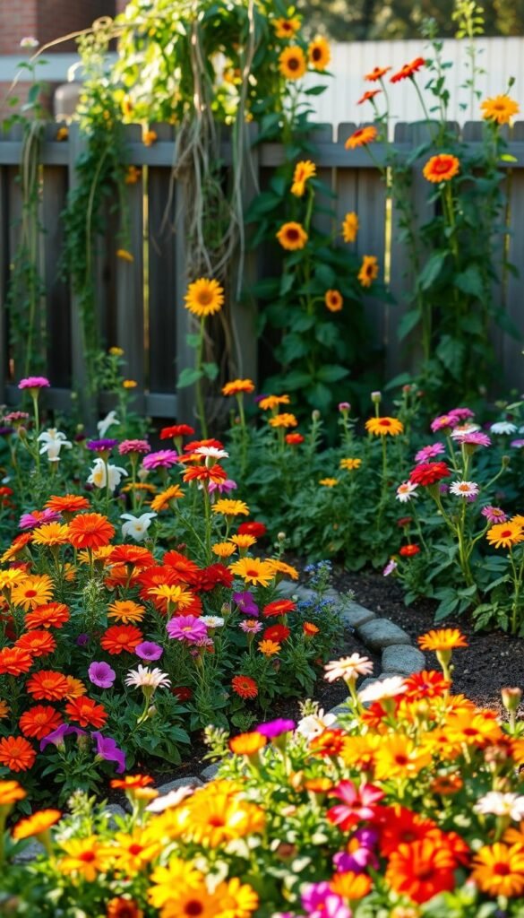 Transforming a Bare Yard into a Beautiful Flower Garden on a Budget