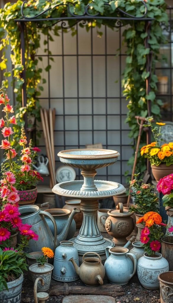 Vintage Gardening Decor: Using Antique Finds to Style Your Yard