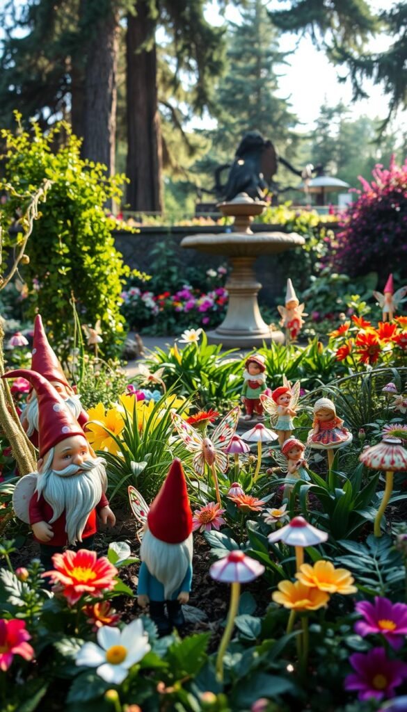 Whimsical Garden Decor: Gnomes, Fairies, and Other Fun Elements